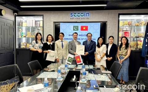 Secoin welcomes the Pakistani Ambassador to Vietnam at Its Ho Chi Minh City Headquarters